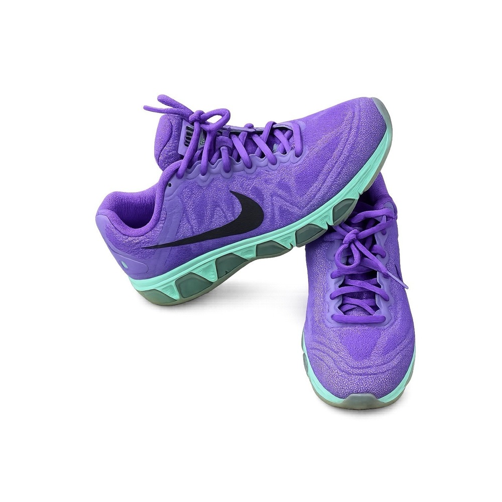 Nike Air Max Tailwind 7‎ Womens Size 7.5 Purple Green Running Shoes 683635-500